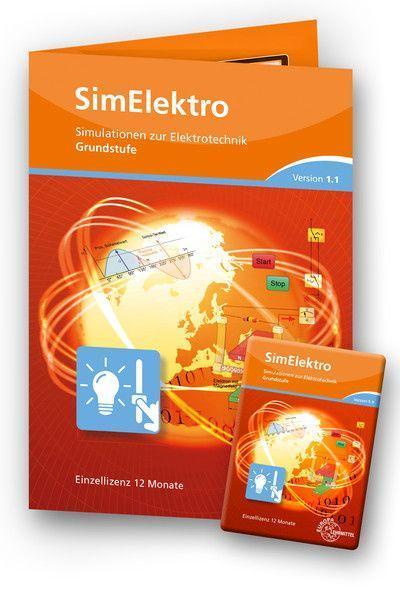 SimElektro - Grundstufe 1.2 Einzellizenz Freischaltcode auf Keycard