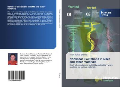 Nonlinear Excitations in NIMs and other materials