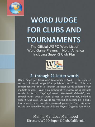 Word Judge for Clubs and Tournaments