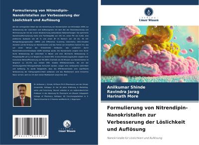 Formulierung von Nitrendipin-Nanokristallen zur Verbesserung der Löslichkeit und Auflösung