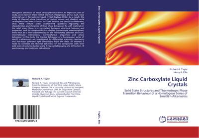 Zinc Carboxylate Liquid Crystals