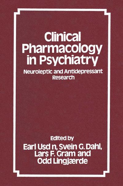 Clinical Pharmacology in Psychiatry