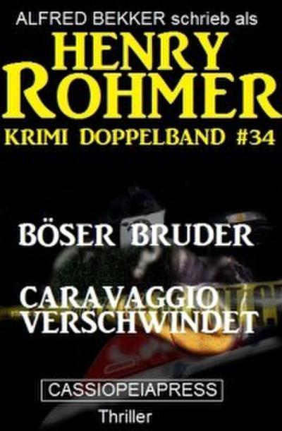 Krimi Doppelband #34