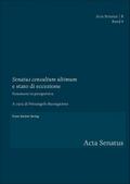 ’Senatus consultum ultimum’ e stato di eccezione