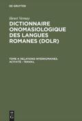 Relations interhumaines. Activité - Travail