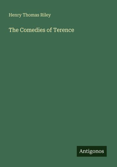 The Comedies of Terence