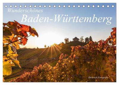 Wunderschönes Baden-Württemberg (Tischkalender 2025 DIN A5 quer), CALVENDO Monatskalender