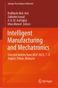 Intelligent Manufacturing and Mechatronics
