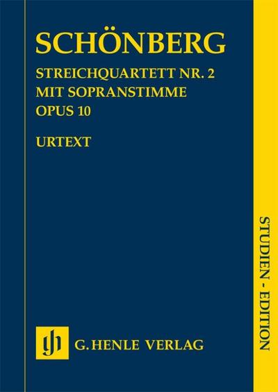 Arnold Schönberg - Streichquartett Nr. 2 op. 10 mit Sopranstimme