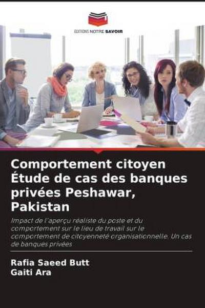 Comportement citoyen Étude de cas des banques privées Peshawar, Pakistan