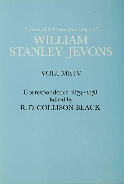 Papers and Correspondence of William Stanley Jevons