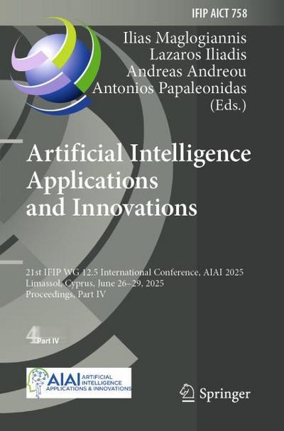 Artificial Intelligence Applications and Innovations