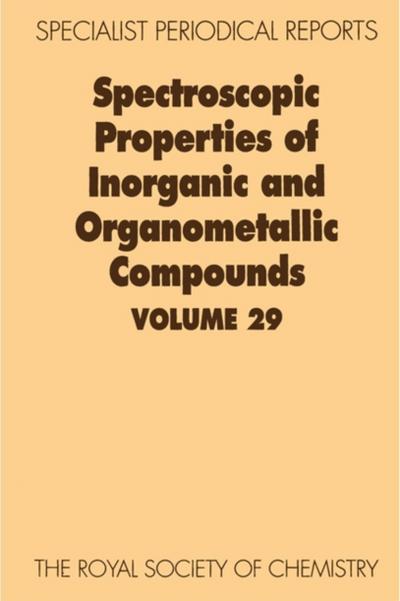 Spectroscopic Properties of Inorganic and Organometallic Compounds