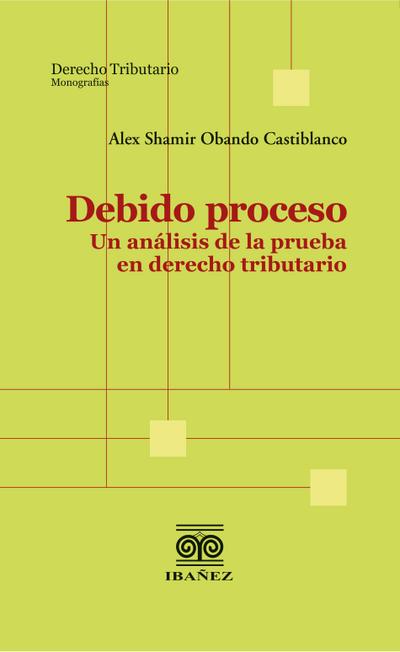 Debido proceso (eBook, PDF) - Alex Shamir Obando Castiblanco