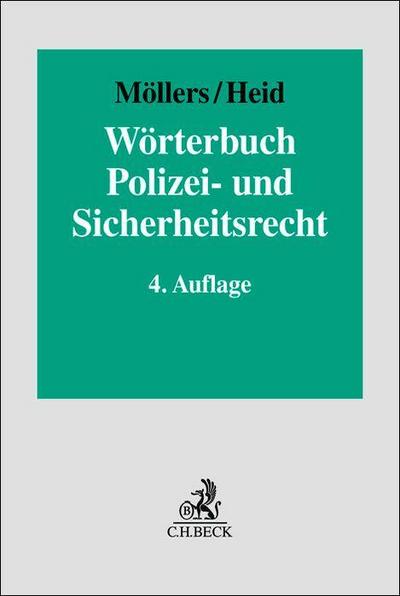 Wörterbuch Polizei- und Sicherheitsrecht