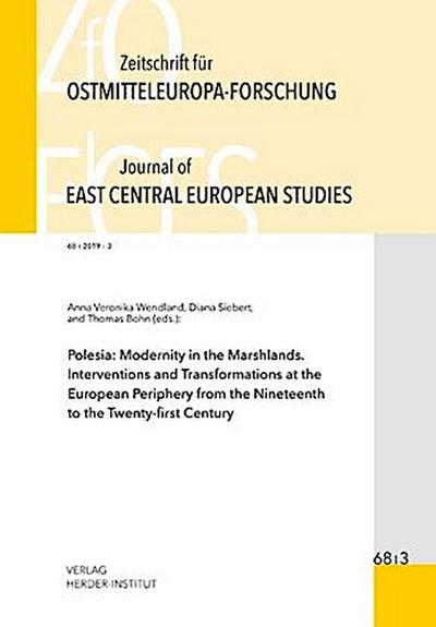 Zeitschrift für Ostmitteleuropa-Forschung 68/3 ZfO - Journal of East Central European Studies JECES 68/3