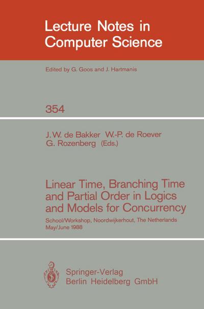 Linear Time, Branching Time and Partial Order in Logics and Models for Concurrency