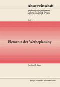 Elemente der Werbeplanung