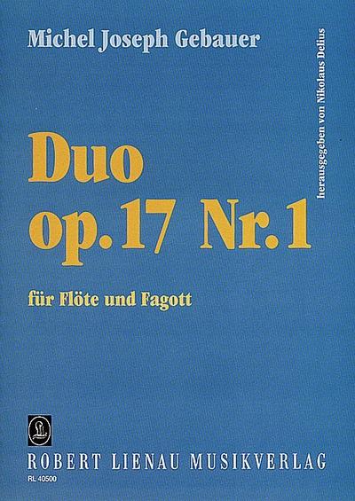Duo op.17,1für Flöte und Fagott