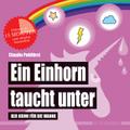 Ein Einhorn taucht unter