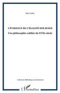 L’EVIDENCE DE L’EGALITE DES SEXES
