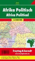 Afrika physisch-politisch