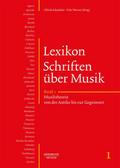 Lexikon Schriften über Musik 1