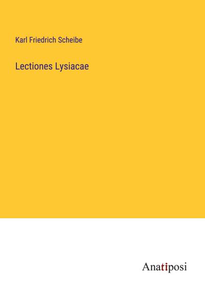Lectiones Lysiacae