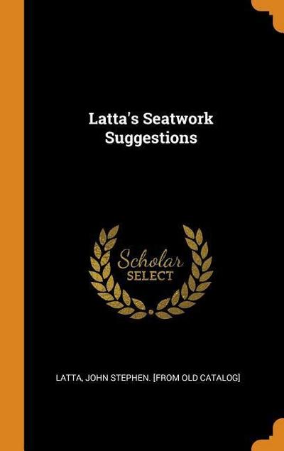 Latta’s Seatwork Suggestions