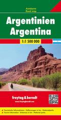 Argentinien, Autokarte 1:1,5 Mio.