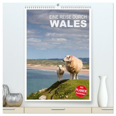 Eine Reise durch Wales (hochwertiger Premium Wandkalender 2026 DIN A2 hoch), Kunstdruck in Hochglanz