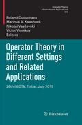 Operator Theory in Different Settings and Related 