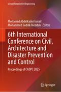 6th International Conference on Civil, Architecture and Disaster Prevention and Control