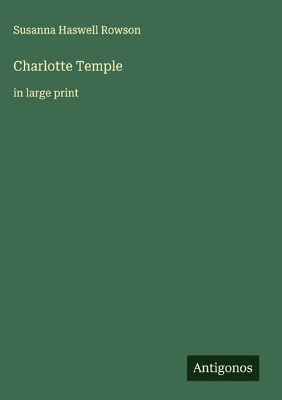 Charlotte Temple