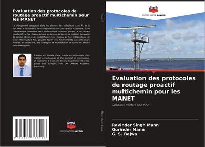 Évaluation des protocoles de routage proactif multichemin pour les MANET