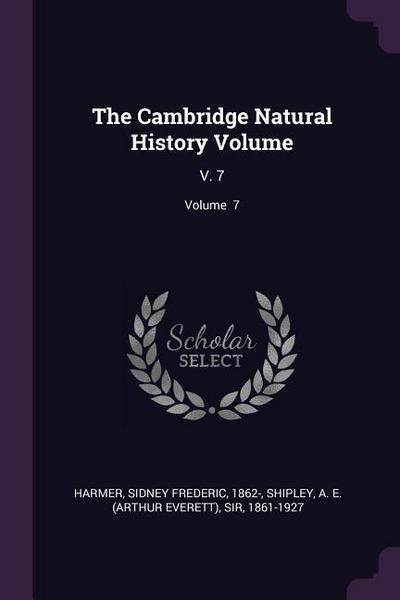The Cambridge Natural History Volume
