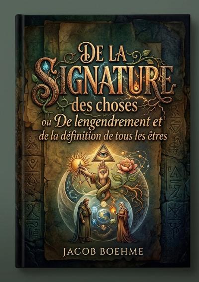 De la signature des choses ou De l’engendrement et de la définition de tous les êtres