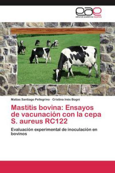 Mastitis bovina: Ensayos de vacunación con la cepa S. aureus RC122