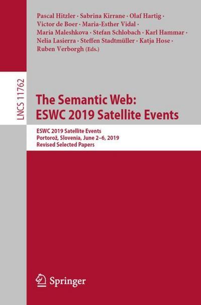 Semantic Web: ESWC 2019 Satellite Events