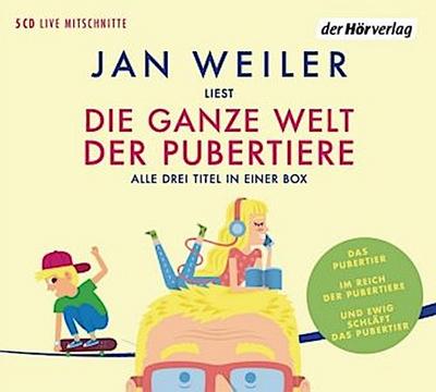 Die ganze Welt der Pubertiere. Drei Titel in einer Box