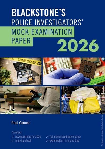 Blackstone’s Police Investigators’ Mock Exam 2026