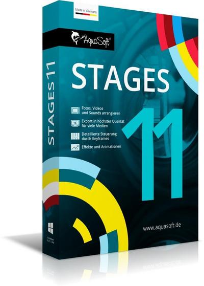 AquaSoft Stages 11, 1 DVD-ROM