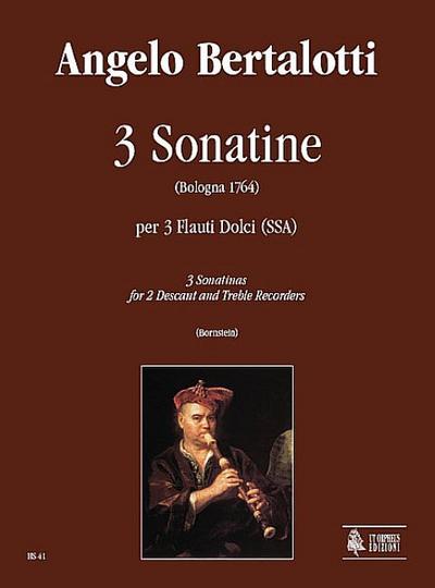 3 Sonatinenfür 3 Blockflöten (SSA)