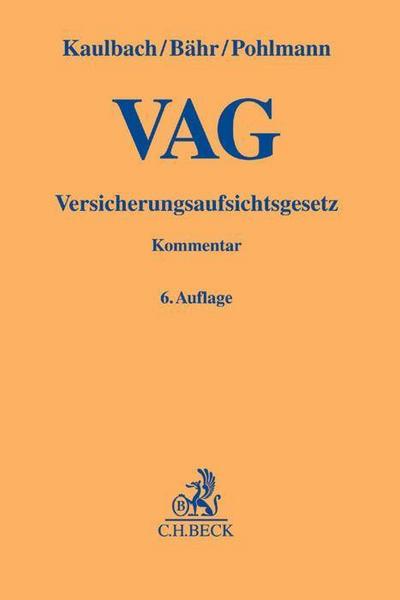 Versicherungsaufsichtsgesetz. VAG