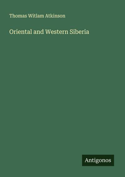 Oriental and Western Siberia