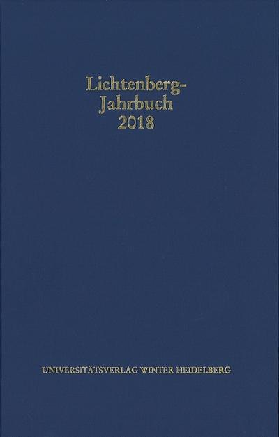 Lichtenberg-Jahrbuch 2018