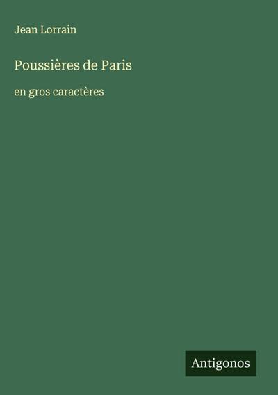 Poussières de Paris