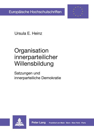 Organisation innerparteilicher Willensbildung