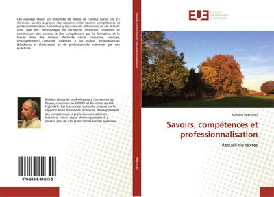 Savoirs, compétences et professionnalisation