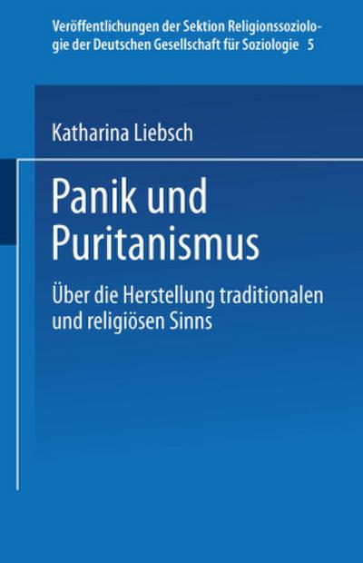 Panik und Puritanismus